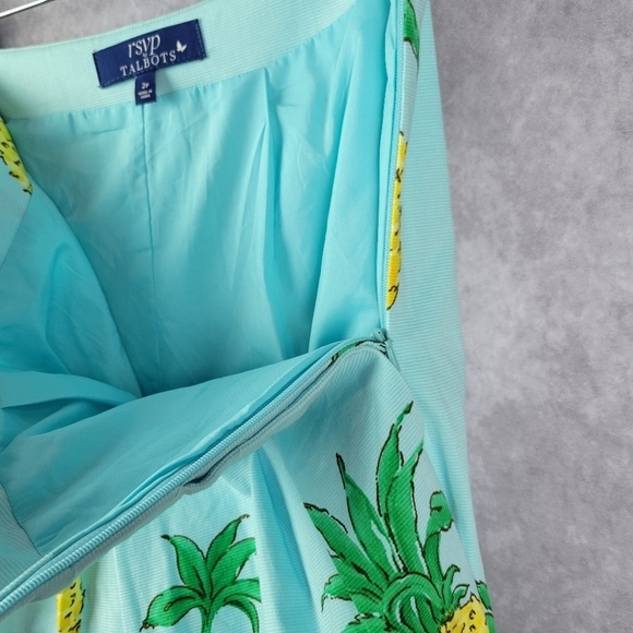Talbots Pineapple Skirt Knee Length size 2p - Picture 8 of 14